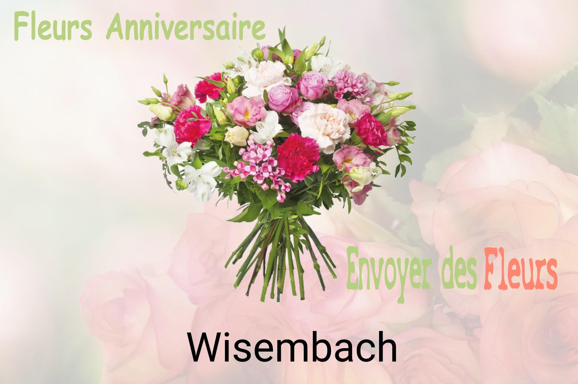 Bouquet de fleurs d’anniversaire livré à Wisembach