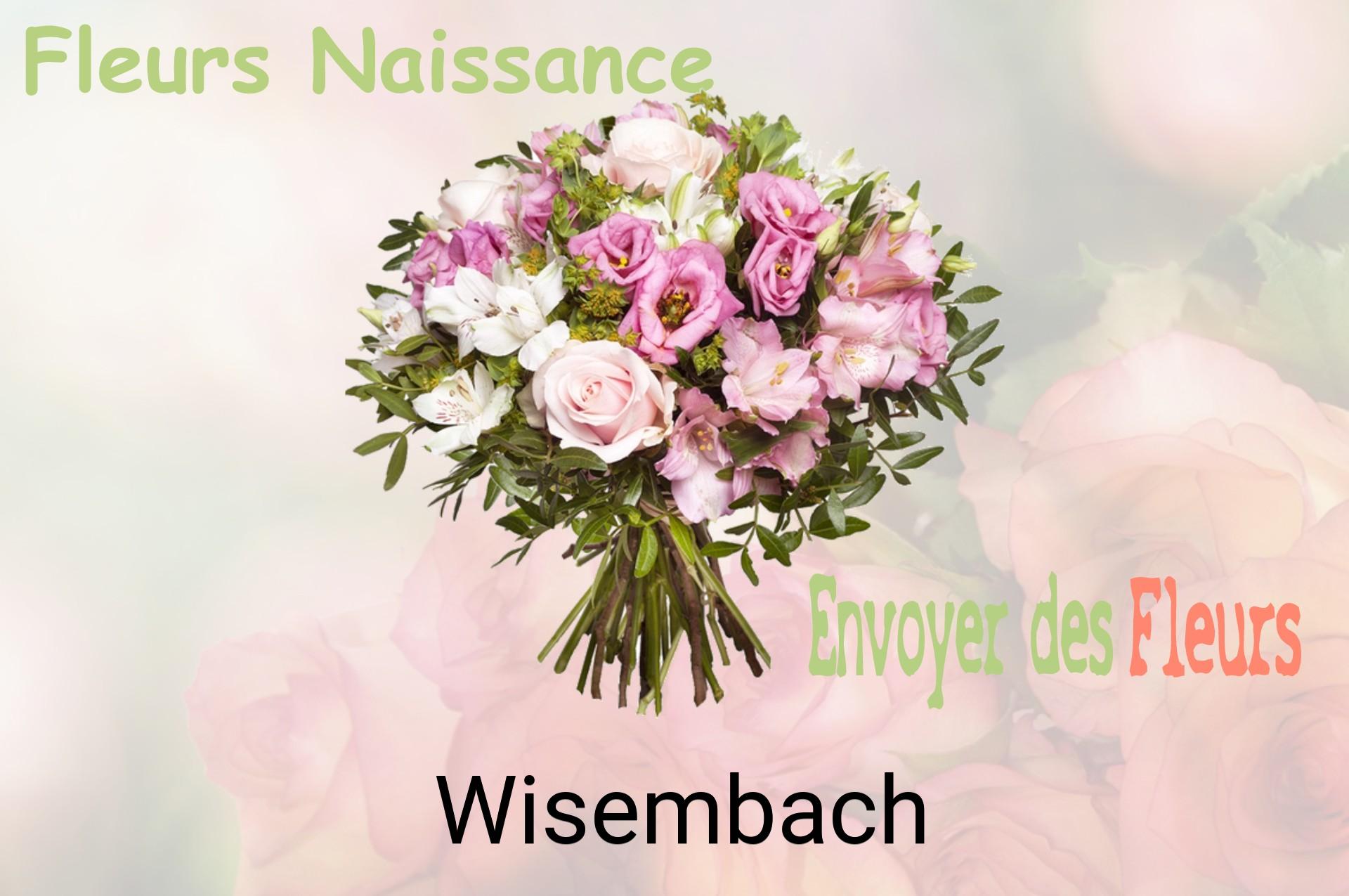 Bouquet de fleurs de naissance livré à Wisembach